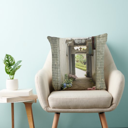 Li Garden Series: Blossoms & Echoes  クッション (椅子)