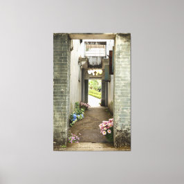 Li Garden Series: Floral Corridor  キャンバスプリント