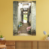 Li Garden Series: Floral Corridor  キャンバスプリント (インサイチュ (リビング))