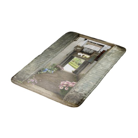 Li Garden Series: Floral Corridor  バスマット (アングル)