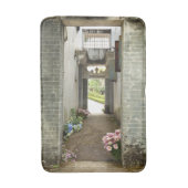 Li Garden Series: Floral Corridor  バスマット (正面縦)