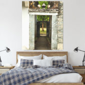 Li Garden Series: Serene Corridor キャンバスプリント (インサイチュ (寝室))