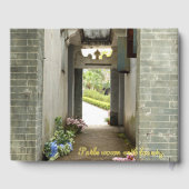 Li Garden Series: Serenity Guestbook ゲストブック (裏面)