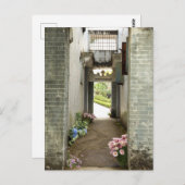 Li Garden Series - The Floral Path ポストカード (正面/裏面)