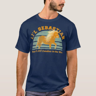 Li l Sebastianあなたは風の中で5000キャンドル Tシャツ