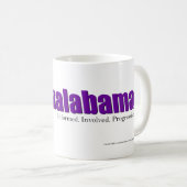 LIAの知識のあ複雑進歩的なマグ コーヒーマグカップ (正面右)