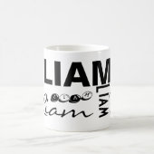 LIAM – マグカップをパーソナライズ コーヒーマグカップ (中央)
