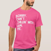 Liam First Name Funny Personalized Named Friend of Tシャツ (正面)