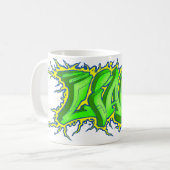 LIAM Graffiti Name - コーヒーマグカップ (正面左)