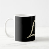 Liam Name whitegold Tasse Teetasse Kaffeetasse コーヒーマグカップ (左)