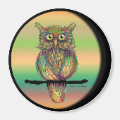 Liana's Workshop OWL 1マグネット マグネット (正面)