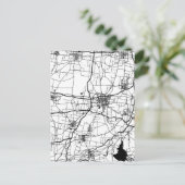 Liaocheng China City Map ポストカード (スタンド正面)