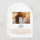 Lib Table Number 招待状 (正面/裏面)