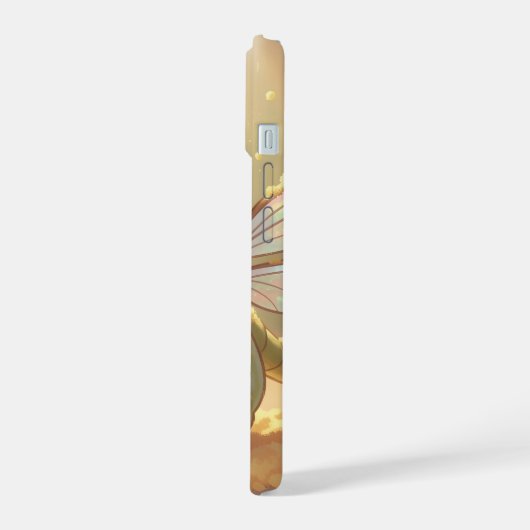 Libelle – Sternennektar der stillen Nacht.1 iPhone 15ケース (左側面)