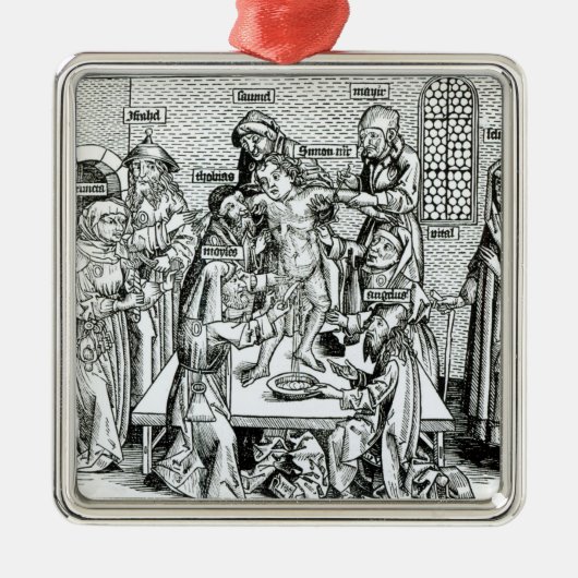 「Liber Chronicarumからの割礼、 メタルオーナメント (正面)