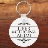 Liber Medicina Animiマグネットボタン キーホルダー (正面)