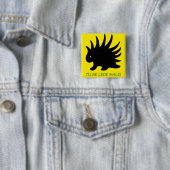 Liberal Porcupine Button- M4 缶バッジ (インサイチュ)