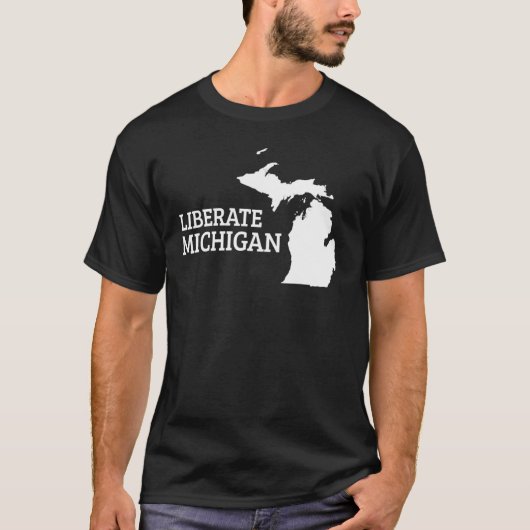 Liberate Michigan 4 Tシャツ (正面)
