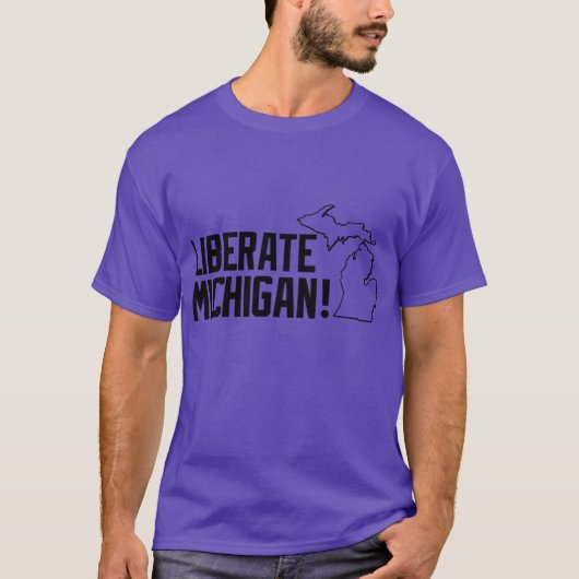 Liberate Michigan 9 Tシャツ (正面)