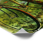 LIBERATORサイクル&自動車ヴィンテージ自転車 ポスター (角)