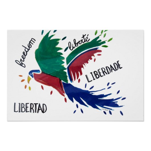 Liberdade Arara ポスター (正面)