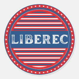 Liberec City Pride Emblem – Czech Identity ラウンドシール