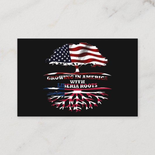 Liberia 名刺 (正面)