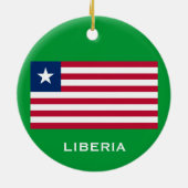 LIBERIA*-陶磁器のクリスマスオーナメント セラミックオーナメント (裏面)