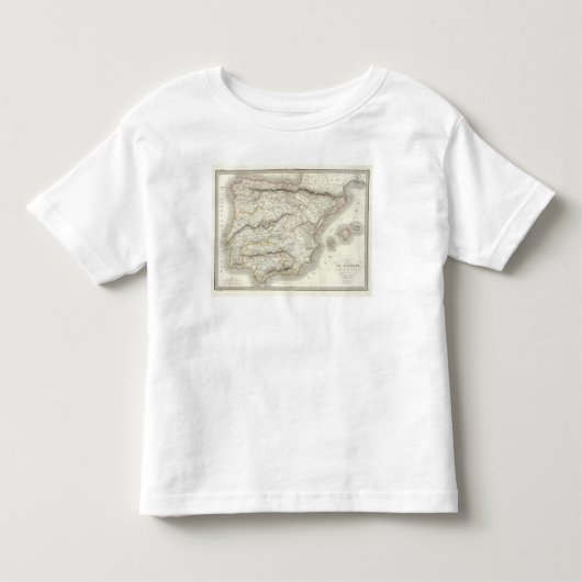 L'Iberie ou Espagneのancienne -古代スペイン トドラーTシャツ (正面)