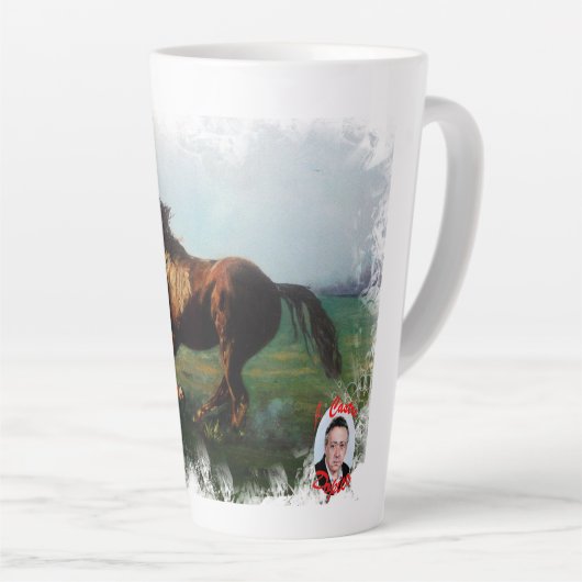 LIbertad カフェラテマグ (右アングル)