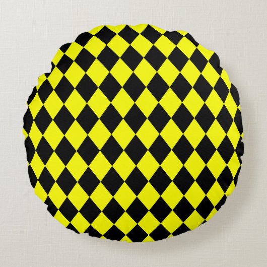 Libertarian alice pattern ラウンドクッション (正面)