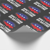 Libertarian Porcupine Logo Don't Tread on Anyone ラッピングペーパー (角)