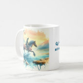 Liberté au Coeur de la Nature コーヒーマグカップ (正面左)