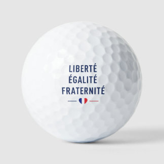 Liberté Égalité Fraternité ゴルフボール | フランス