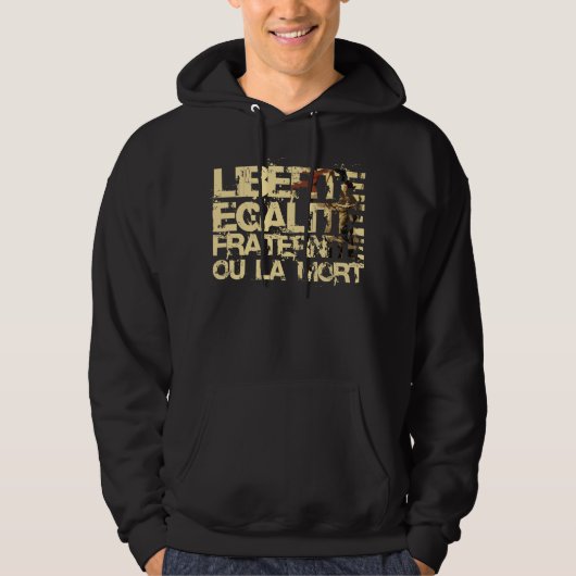 Liberte Egalite Fraternite: フランス革命 パーカ (正面)