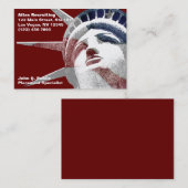 Liberty女性 名刺 (正面/裏面)