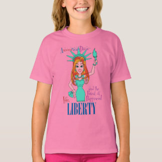 Liberty – アメノリカディヴァス(tm) tシャツ