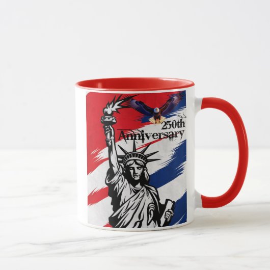 Liberty 250 Years Strong USA マグカップ (右)