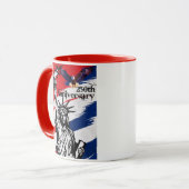 Liberty 250 Years Strong USA マグカップ (正面左)