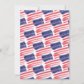 LIBERTY 4th of 7月バックヤードBBQパーティの招待状 招待状 (裏面)