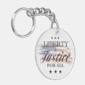Liberty Acrylic Keychain キーホルダー (正面左)