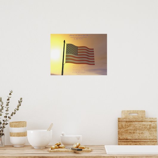 Liberty and Justice ポスター (キッチン)