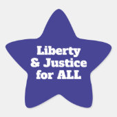 Liberty and Justice for All America 250th 星シール (正面)