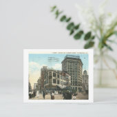 Liberty Ave., Market St., Pittsburgh 1918ヴィンテージ ポストカード (スタンド正面)