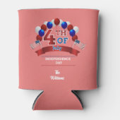 Liberty Balloons & Banners July 4th Can Cooler 缶クーラー (正面)