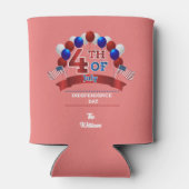 Liberty Balloons & Banners July 4th Can Cooler 缶クーラー (裏面)