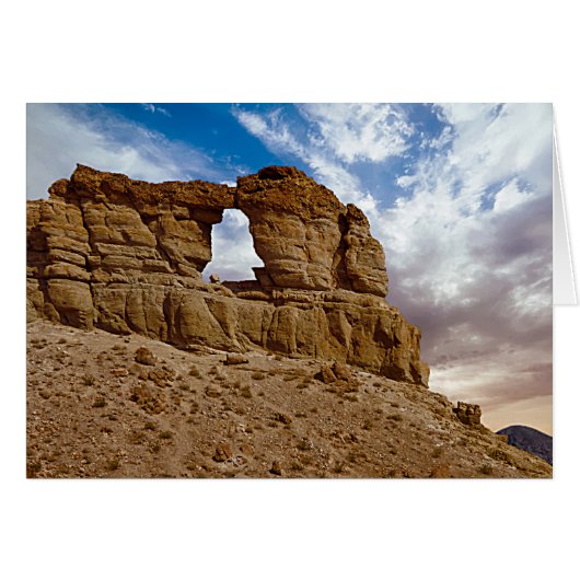 Liberty Bell Arch, Arizona, Lake Mead NRA 空白の, (正面横)