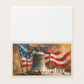 Liberty Bell Art for 4th of July Celebration (外部フラット)