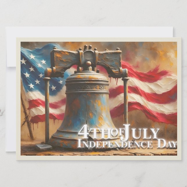 Liberty Bell Art for 4th of July Celebration (正面)