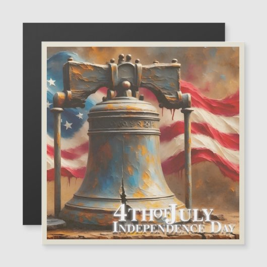 Liberty Bell Art for 4th of July Celebration (正面/裏面)